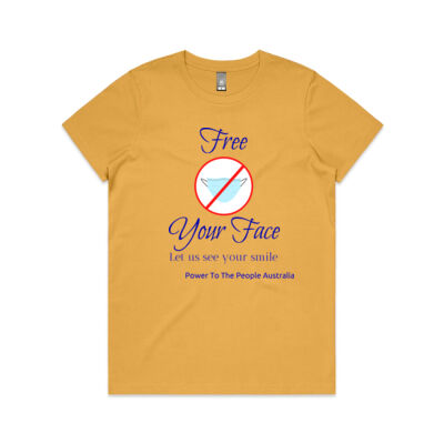 Free your Face Ladies T Thumbnail